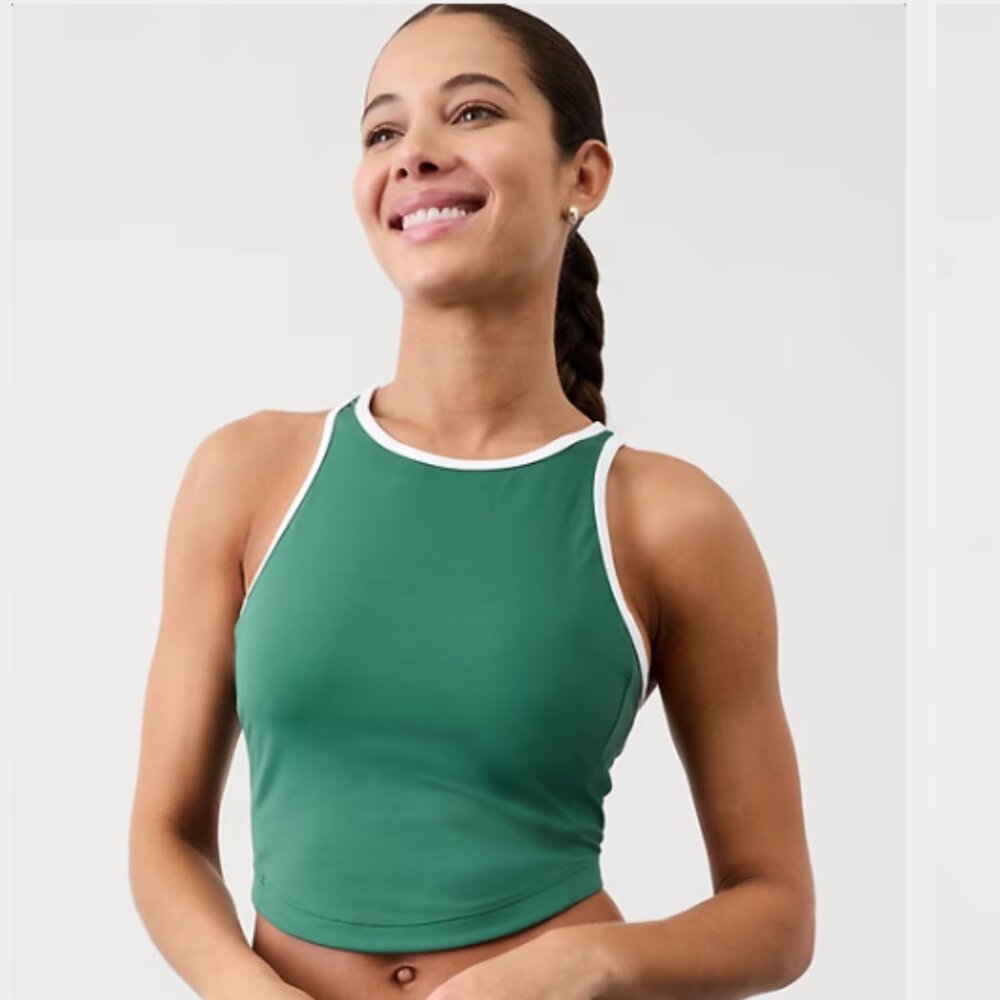 Seabreeze Crop Tankini A-C, Size Medium